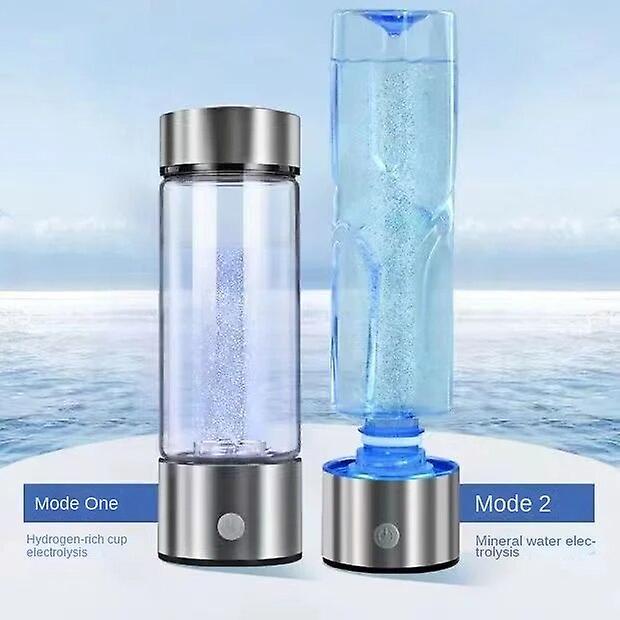 Bayeagle Japanese Titanium Quality Hydrogen-rich Water Cup Ionizer Maker/generator Super Antioxidants Orp Hydrogen Bottle 420ml Blue on Productcaster.