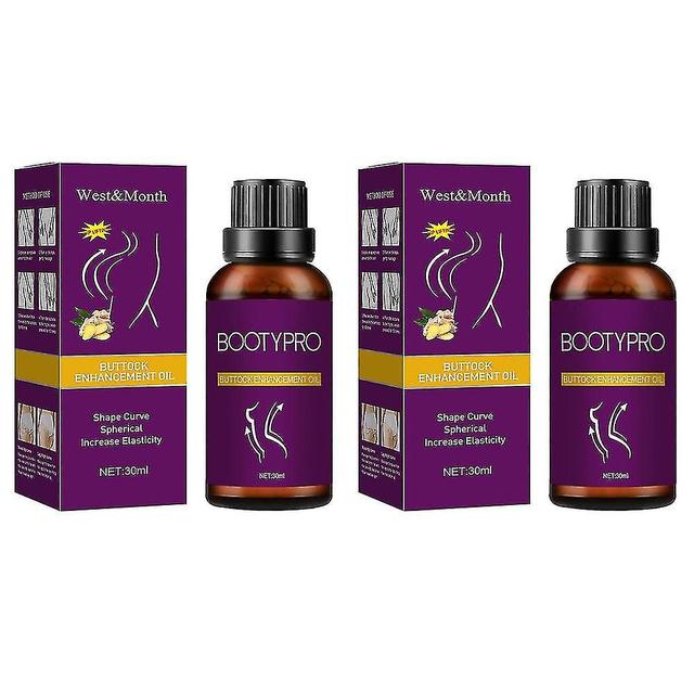 Boris Big Hip Lifting Massage Oil, Plump Up Booty Enhancement Oil For Women 30ml 2pcs on Productcaster.