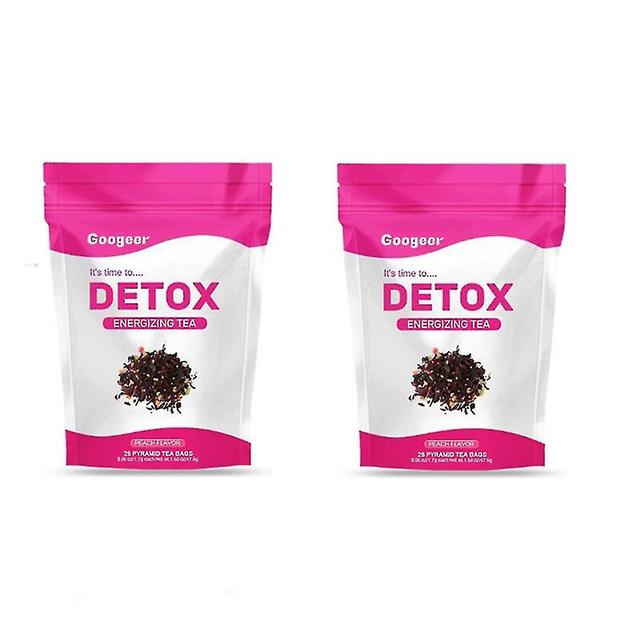 3 Stück Detox-Tee unterstützt ein gesundes Gewicht, hilft, Blähungen zu reduzieren, natürliche Energie 2PC on Productcaster.