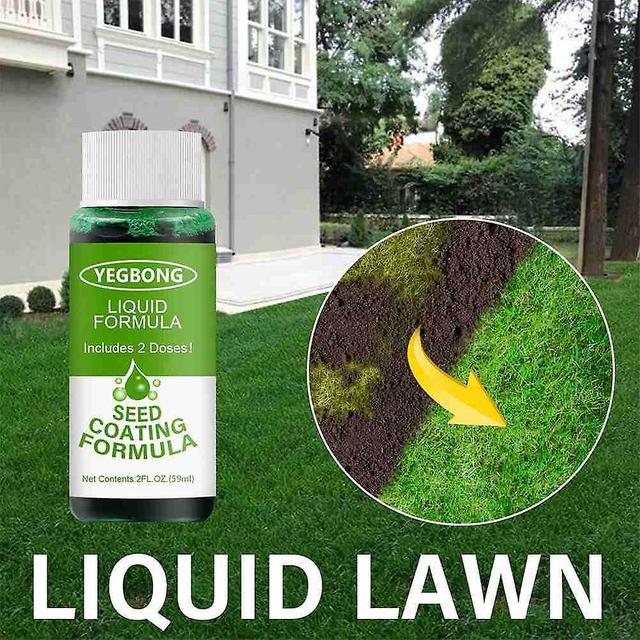 Garten Rasen Flüssiges Spray Hydro Mousse Haushalt Rasen Schuss Wachstum Liqu F3X9 on Productcaster.