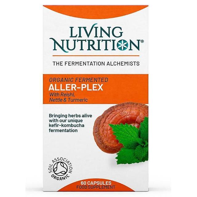 Living Nutrition Organic Fermented Aller-Plex Capsules 60 (LN2209) on Productcaster.