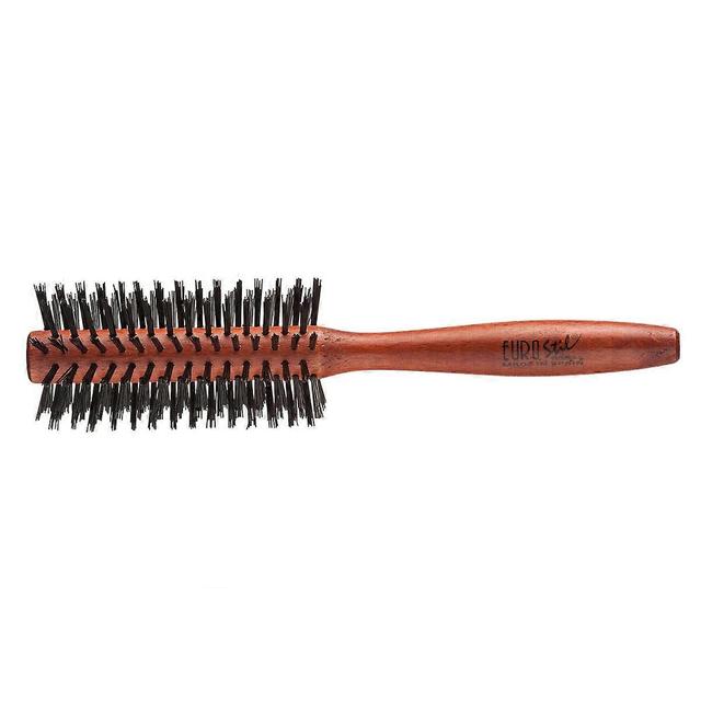 Eurostil madera circular nylon bristle hair brush on Productcaster.