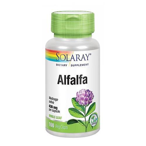 Solaray Alfalfa, 100 Caps (Pack of 3) on Productcaster.