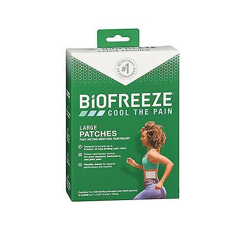 Biofreeze Pain Relief Patch, 5 Compte (Paquet de 1) on Productcaster.