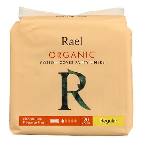 Rael Organic Cotton Cover Panty Liners Regular, 20 Count (Pack of 1) on Productcaster.