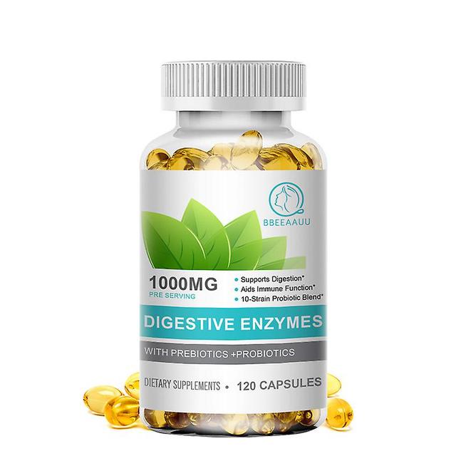 Tib Vegetarian Formula Digestive Enzyme Capsule Prebiotic Probiotic Supplements Promote Intestinal Absorption And Digestion 120pcs on Productcaster.