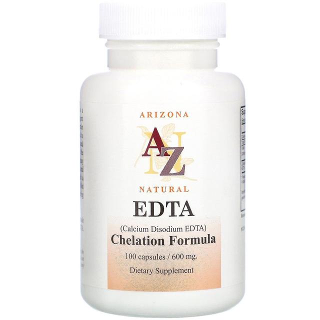 Arizona Natural, EDTA, 600 mg, 100 Kapsułki on Productcaster.