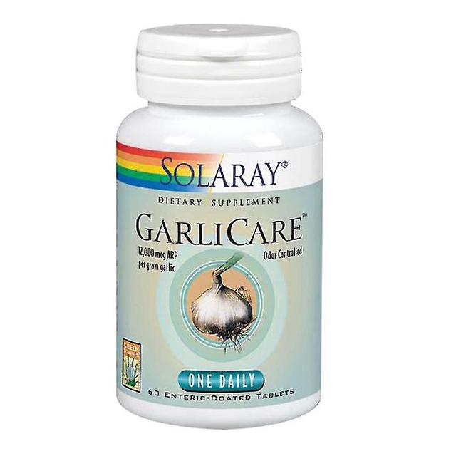 Lunye Solaray GarliCare, 60 Tabs (Pack of 1) on Productcaster.