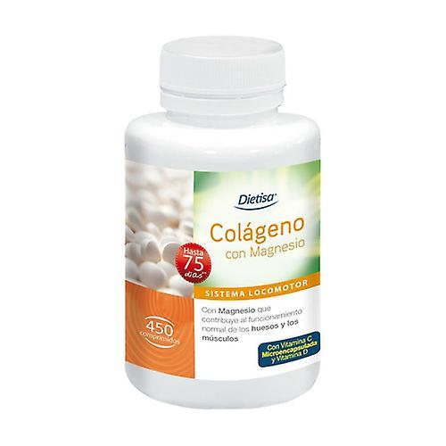 Dietisa Collagen and Magnesium 450 tablets of 800mg on Productcaster.