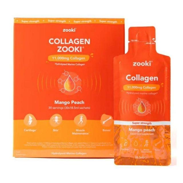 Zooki Super Strength Collagen Mango Peach Sachets 30 on Productcaster.