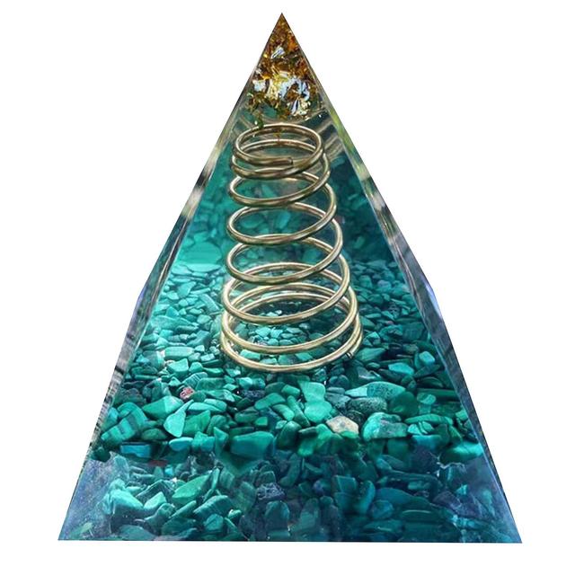 Crystal Pyramid Protection & Positive Energy Generator For Anxiety Relief 15 on Productcaster.