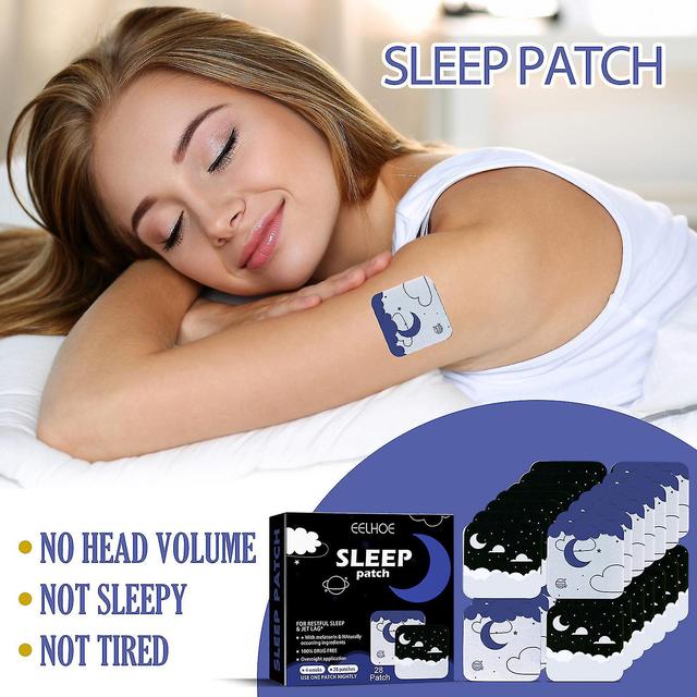 Eelhoe Sleep Aid Patch alivia a irritabilidade da insônia O patch de sono da ansiedade melhora o sono melhora a qualidade do sono on Productcaster.