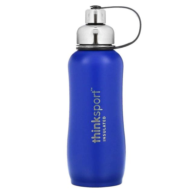 Think! Think, Thinksport, Insulated Sports Bottle, Blue, 25 oz (750 ml) on Productcaster.