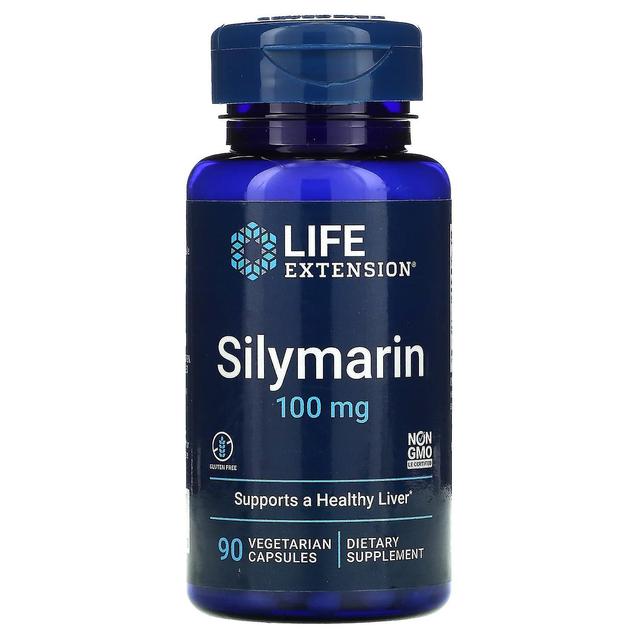 Life Extension, Silymarin, 100 mg, 90 Vegetarian Capsules on Productcaster.