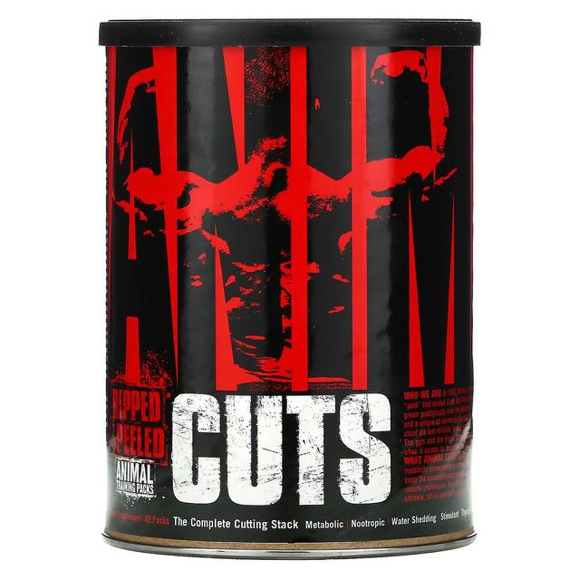 Universal Nutrition, Animal Cuts, Ripped & Peeled, 42 Packs on Productcaster.