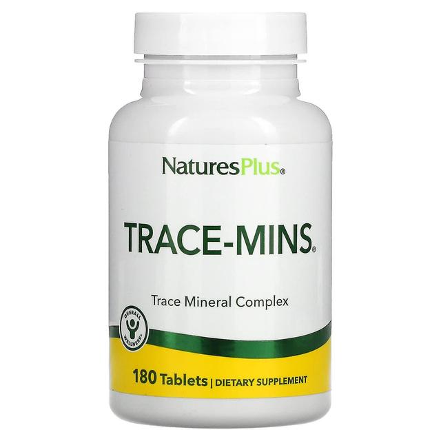 Nature's Plus NaturesPlus, Trace-Mins, Trace Mineral Complex, 180 Tablets on Productcaster.