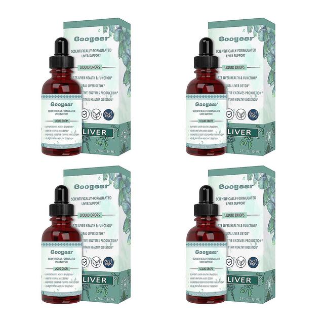 Szlykj Health Care Repair Drops Leverreiniging Detox Lever Ondersteuning Supplement, reinigen De Lever 4-pack on Productcaster.