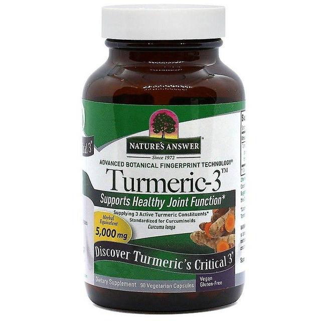 Nature's Answer Turmeric-3 5000mg Caps 90 1561 on Productcaster.