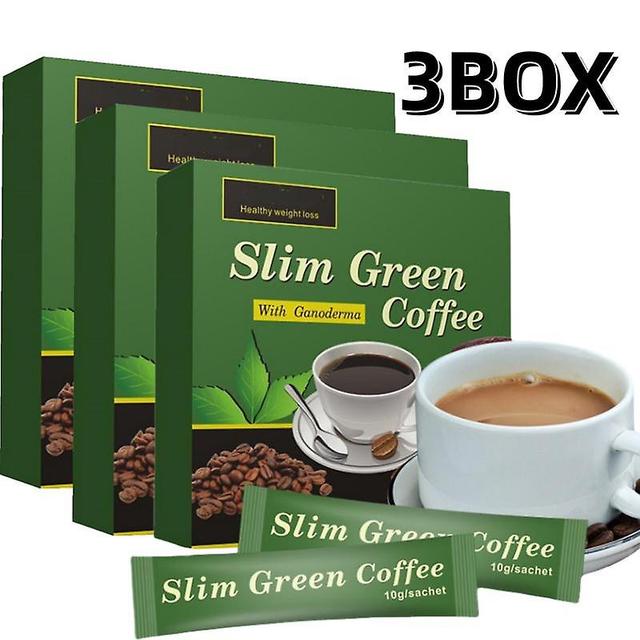 54 theezakjes Slanke Groene Koffie met Ganoderma de Thee van het het Gewichtgewicht van de Controle on Productcaster.