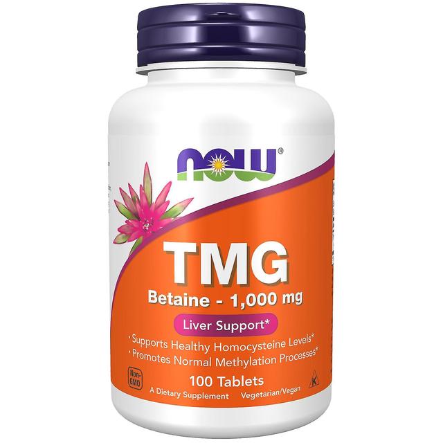 NOW Foods TMG Betaine 1,000 mg 100 Tablets on Productcaster.