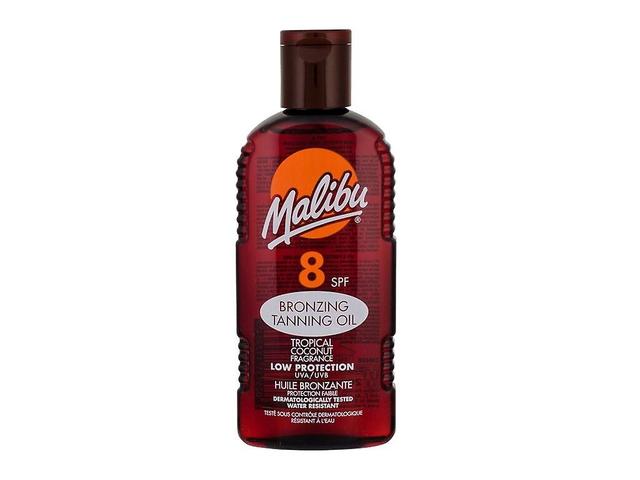 Malibu - Bronzing Tanning Oil SPF8 - For Women, 200 ml on Productcaster.