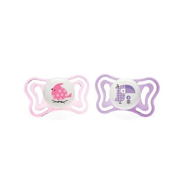 Chicco pacifier physio light girl 2-6m 2u on Productcaster.