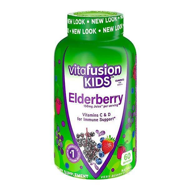 Vitafusion bambini sambuco vitamine gommose, 60ct on Productcaster.