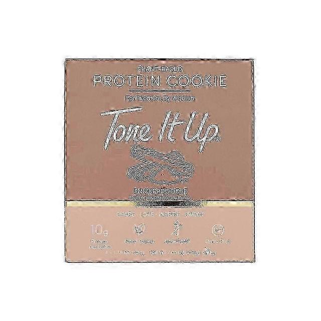 Tone it up plant-based protein cookies, snickerdoodle, 4 ea on Productcaster.