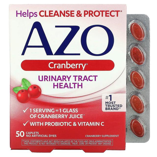 Azo, Saúde do Trato Urinário, Cranberry, 50 Cápsulas on Productcaster.