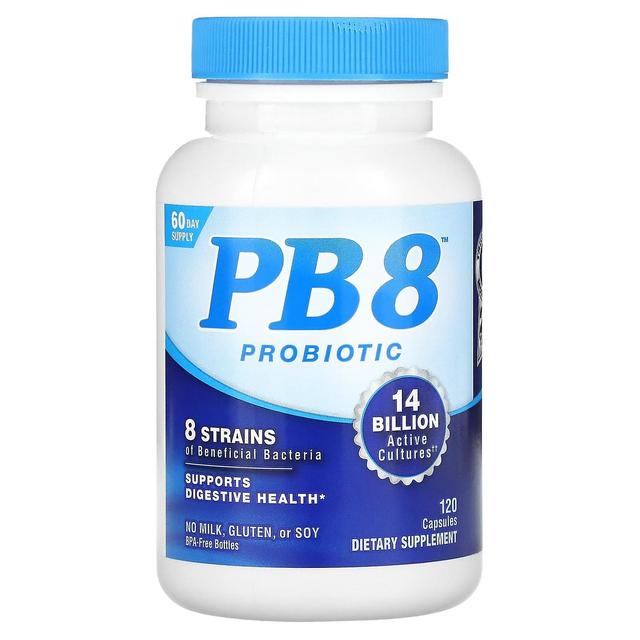 Nutrition Now, PB 8 Probiotic, 14 Billion, 120 Capsules on Productcaster.