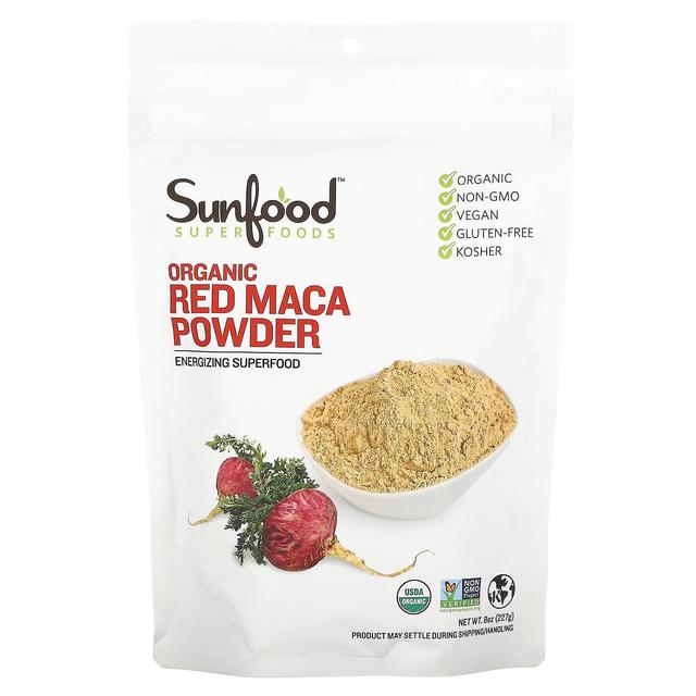 Sunfood, Organic Red Maca Powder, 8 oz (227 g) on Productcaster.