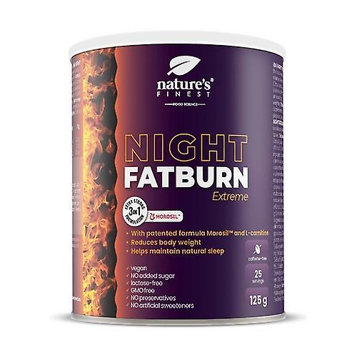 Natures Finest night fatburn extreme 125 g of powder (Citrus) on Productcaster.