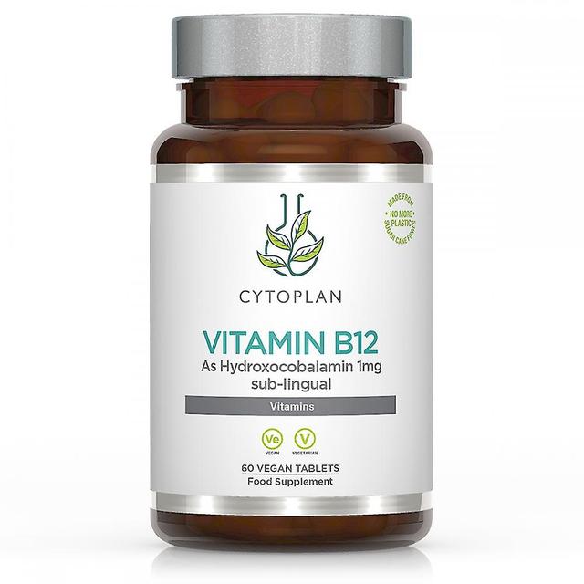 Cytoplan B12-vitamiini hydroksikobalamiinina 1mg kielen alle 60-luku on Productcaster.