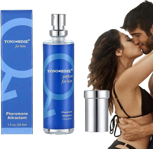 Feromon duft | Unisex Body Flirting Parfyme - Mini og bærbar parfyme for sprøyting på vegger, møbler, papir og dokumenter Man on Productcaster.