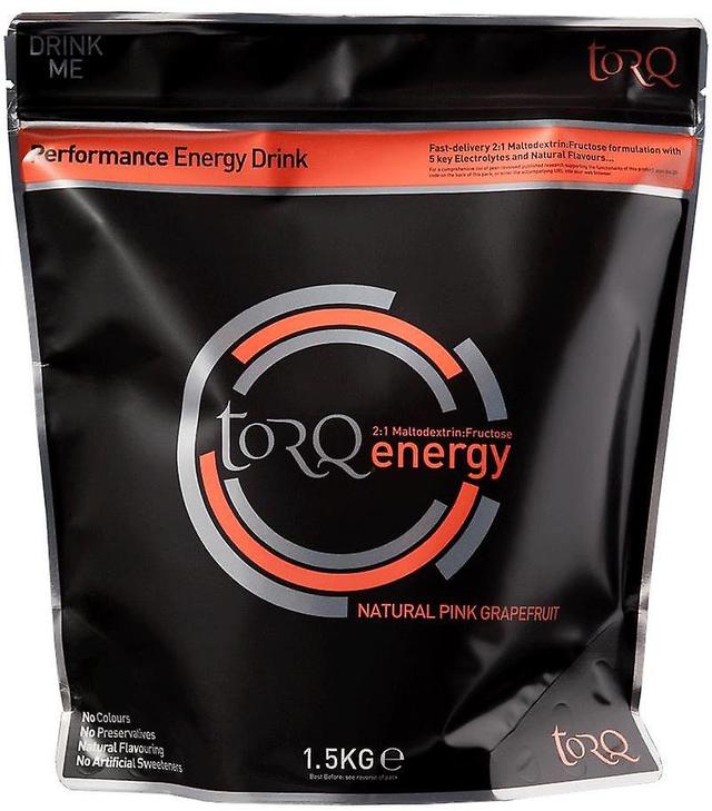 Torq Energidrik 1,5 kg kulhydrater Naturlig forfriskende smag Hydreringstilskud Pink grapefrugt on Productcaster.