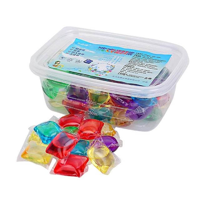 10/20/30/40/50pcs Perles de Lessive Gel Capsule Voyage Liquide de Lavage on Productcaster.