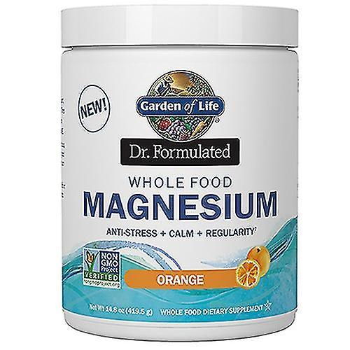 Garden of Life Dr. Formulated Magnesium Powder, Orange, 14.8 Oz (Pack of 4) on Productcaster.