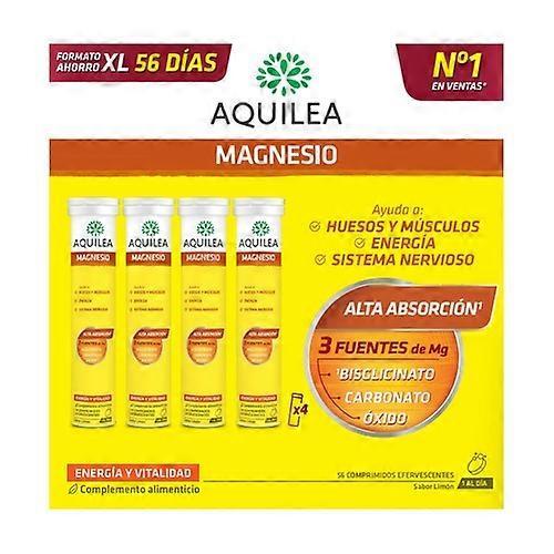 Aquilea Magnesium 56 effervescent tablets on Productcaster.