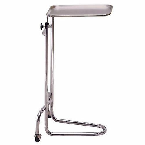 McKesson Mayo Instrument Stand Tray V-Shaped Base 34 - 53 Inch 12.62 X 19.25 X 0.75 Inch, Count of 1 (Pack of 1) on Productcaster.