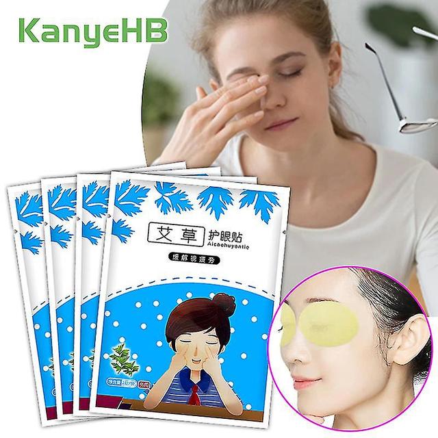 Schan 8pcs=4bags Eye Vision Patch Herbal Eyesight Plaster Eye Mask Relieve Dry Eye Fatigue Myopia Improve Vision Treat Eyesight A895 on Productcaster.