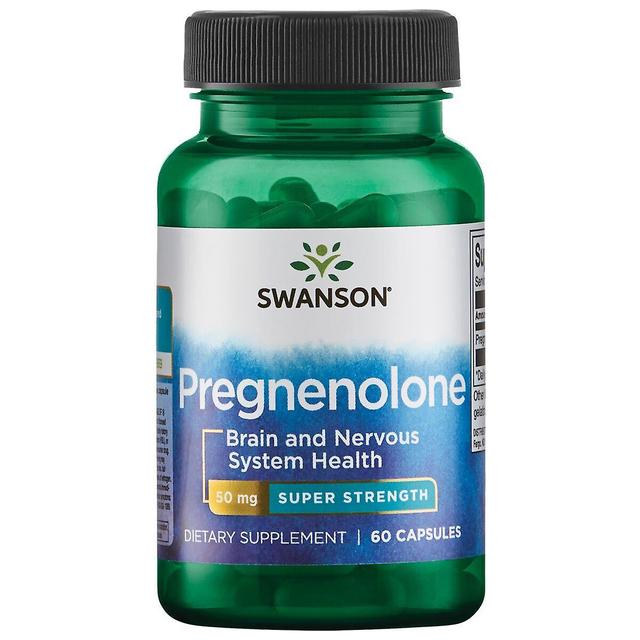 Swanson Super-Strength Pregnenolone 50mg 60 Capsules on Productcaster.