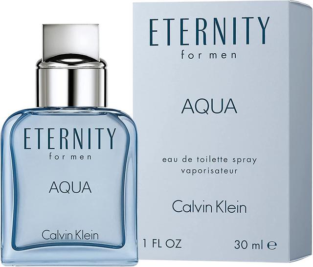 Calvin Klein Eternity For Men Aqua 30ml EDT Aftershave Cologne Fragrance on Productcaster.