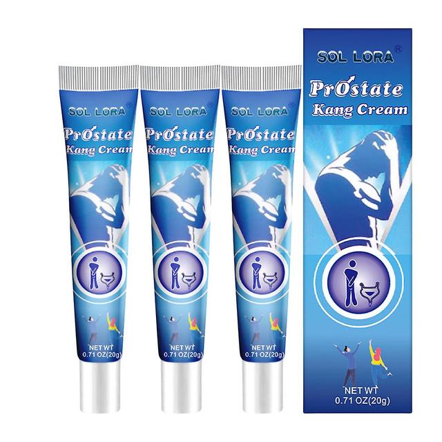 Normal prostataforstørrelse Cream for å lindre urin haster og gjenopprette energi og utholdenhet 3pcs on Productcaster.