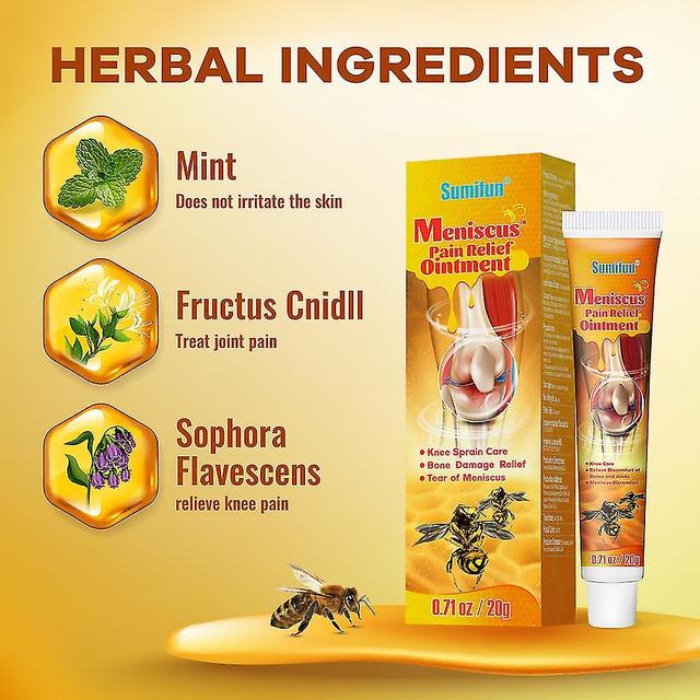 2pcs Natural Bee Venom Extract Cream Gel- Joint Pain Relief, Anti-aging, Anti-inflammation, Antioxidant, Arthritis Cream on Productcaster.