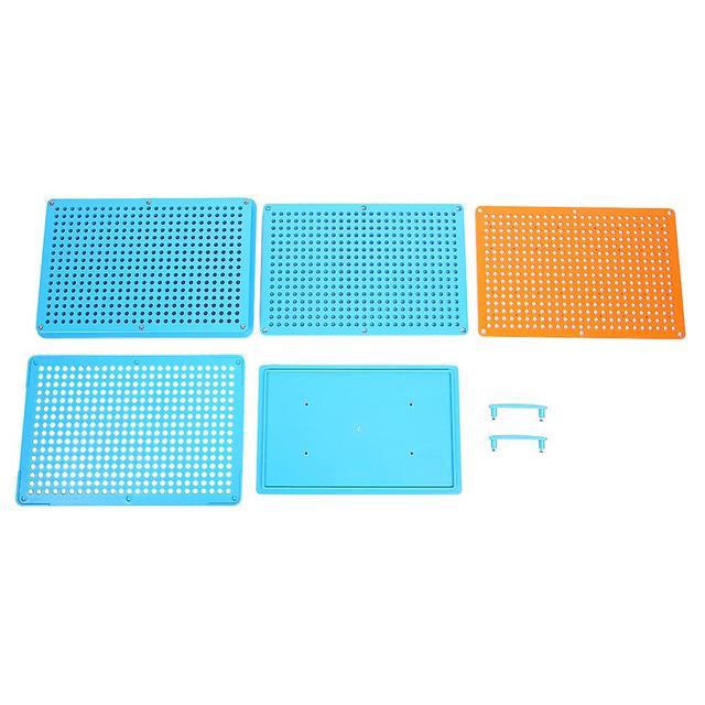 2024 New,0#400 Holes Capsule Powder Filler Plate Empty Capsule Plates Capsule Manual Filling Tool Blue on Productcaster.