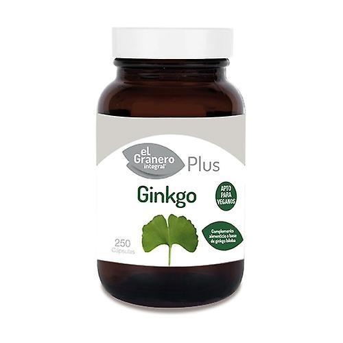 El Granero Integral Ginkgo Biloba Plus 250 capsules (510mg) on Productcaster.