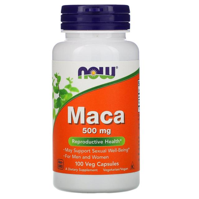 Now Foods, Maca, 500 mg, 100 Veg Capsules on Productcaster.