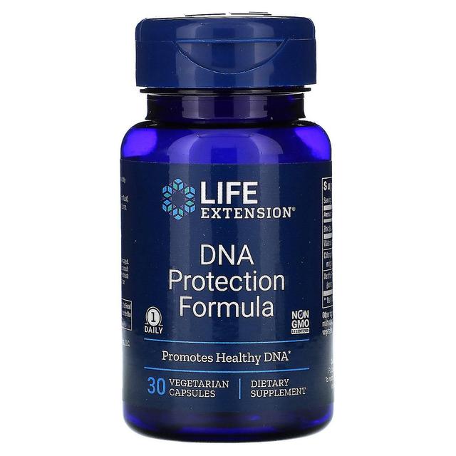 Life Extension Elämän pidentäminen, DNA-suojauskaava, 30 kasvissyöjäkapselia on Productcaster.