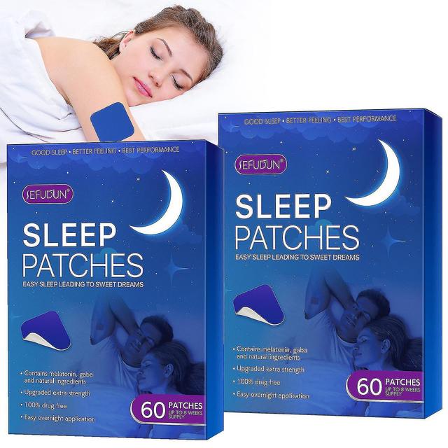 2pack Sleep Patches Insomnie Sleep Aid Patch Décompression Améliorer Le Plâtre De Sommeil Pour Un Bon Sommeil À La Maison on Productcaster.