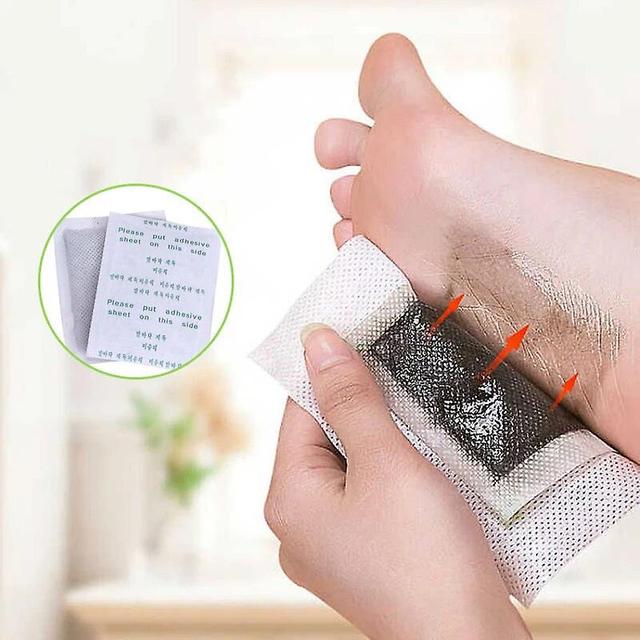 10pcs Detox Patches Stickers Detox Foot Patch Pads Feet Slimming L, on Productcaster.